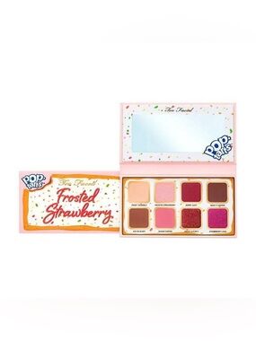 NIB Too Faced Pop-Tarts Frosted Strawberry Mini Eyeshadow Palette